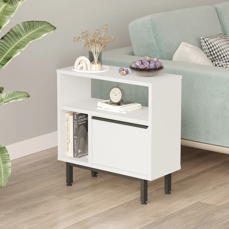 Mesa auxiliar Vesanto 60x60x26 cm [en.casa]