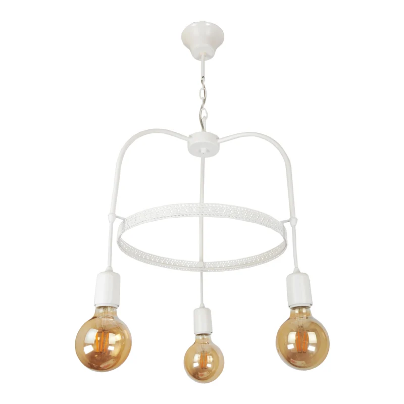 Lámpara colgante Llandudno E27 metal en varios colores y tamaños [lux.pro]