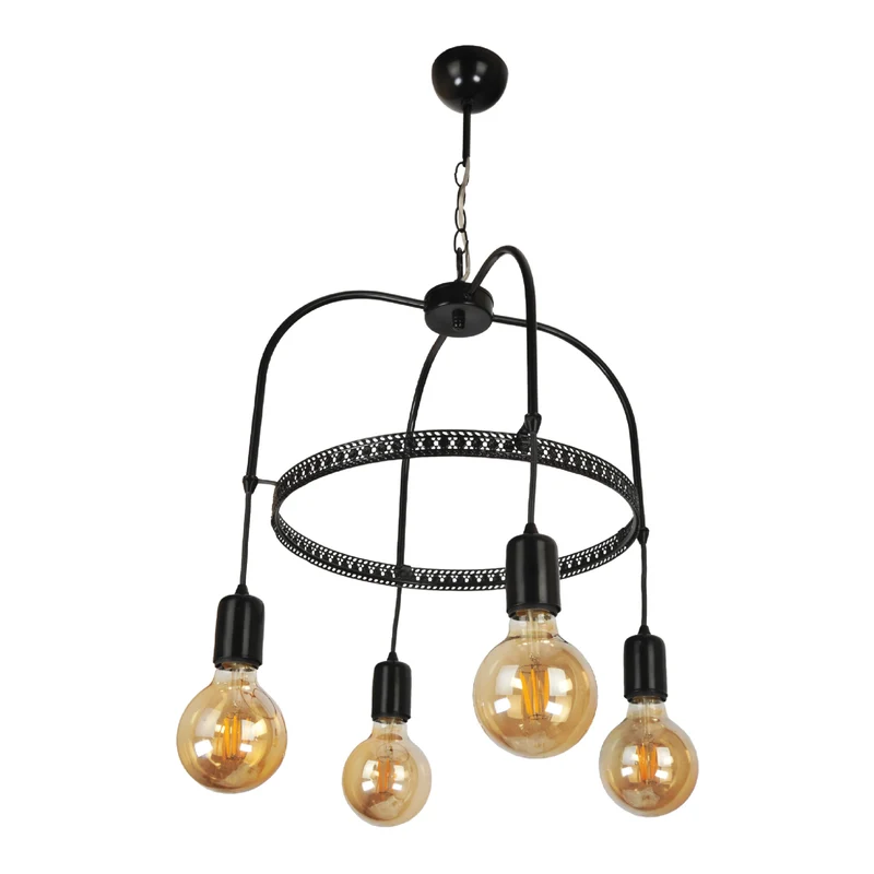 Lámpara colgante Llandudno E27 metal en varios colores y tamaños [lux.pro]
