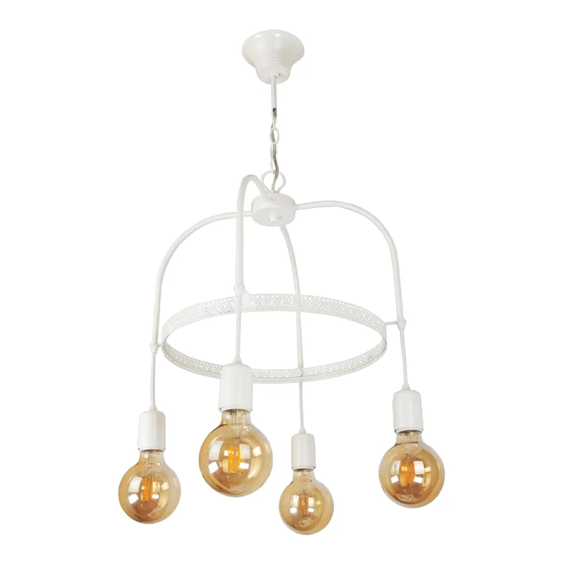 Lámpara colgante Llandudno E27 metal en varios colores y tamaños [lux.pro]