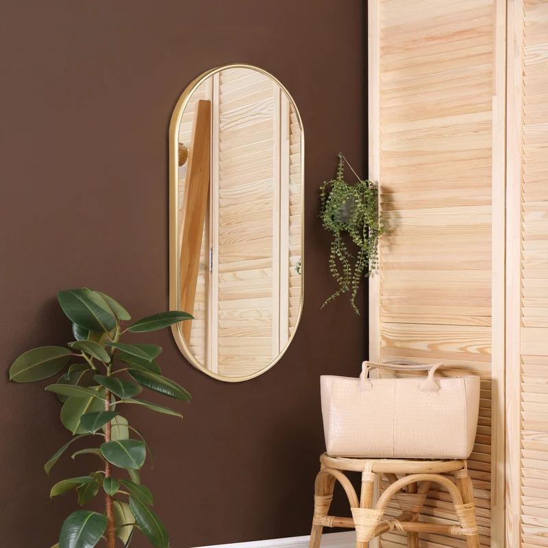 Espejo de pared Picciano en varios colores y tamaños [en.casa]