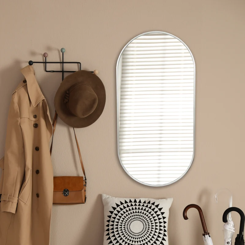 Espejo de pared Picciano en varios colores y tamaños [en.casa]