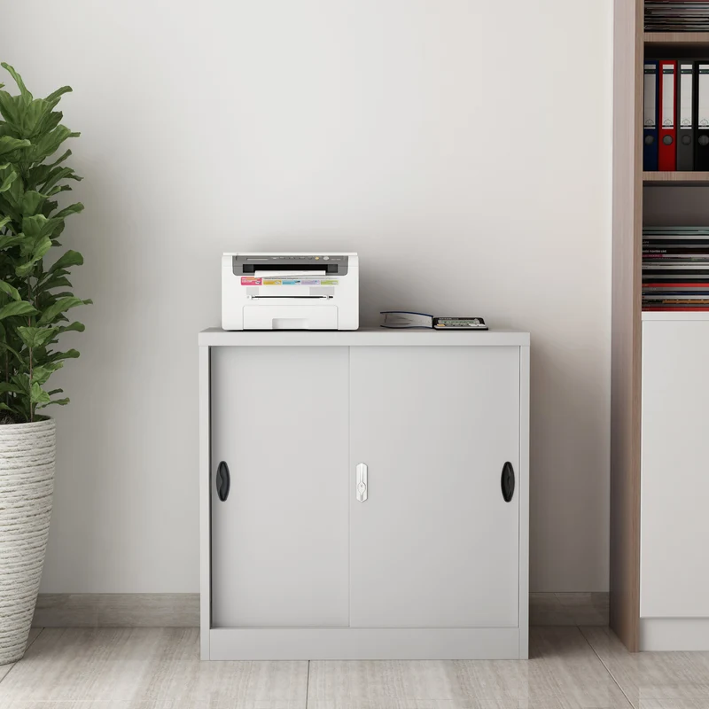 Archivador Rieti de acero 90x40x90 cm en varios colores [en.casa]
