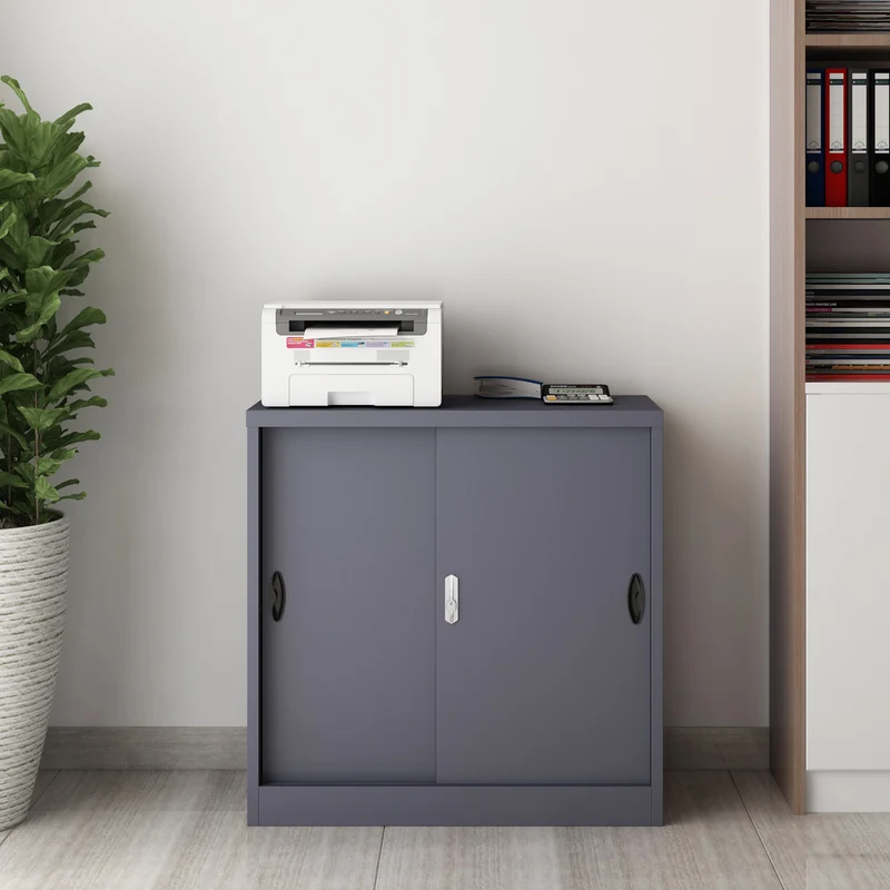 Archivador Rieti de acero 90x40x90 cm en varios colores [en.casa]