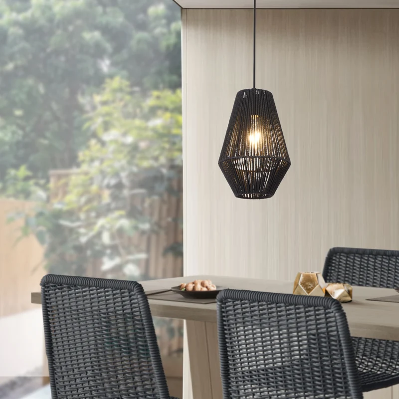 Lámpara colgante de cuerda Newtownabbey en varios colores [lux.pro]