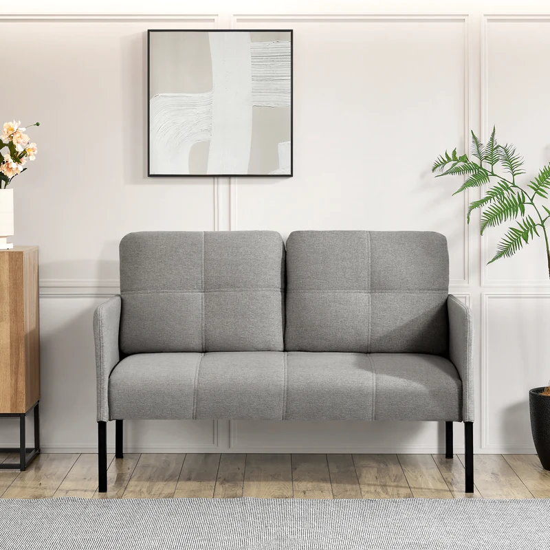 Sofá Reichling de 2 plazas en varios colores [en.casa]