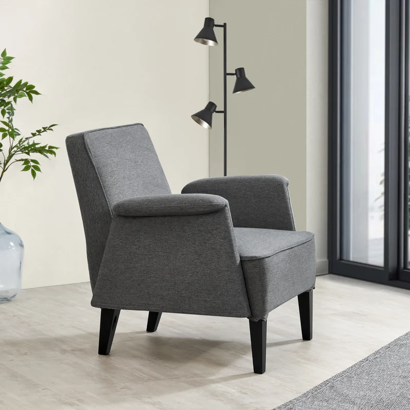 Sillón tapizado Diespeck en varios colores [en.casa]