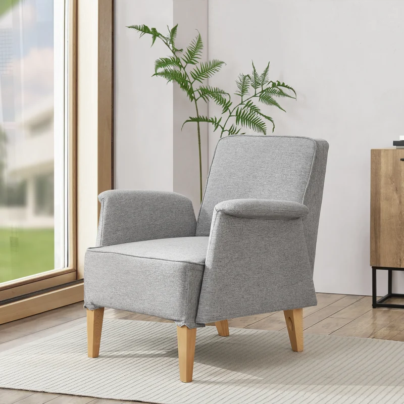 Sillón tapizado Diespeck en varios colores [en.casa]