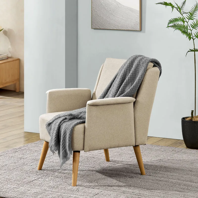 Sillón tapizado Edling en varios colores [en.casa]