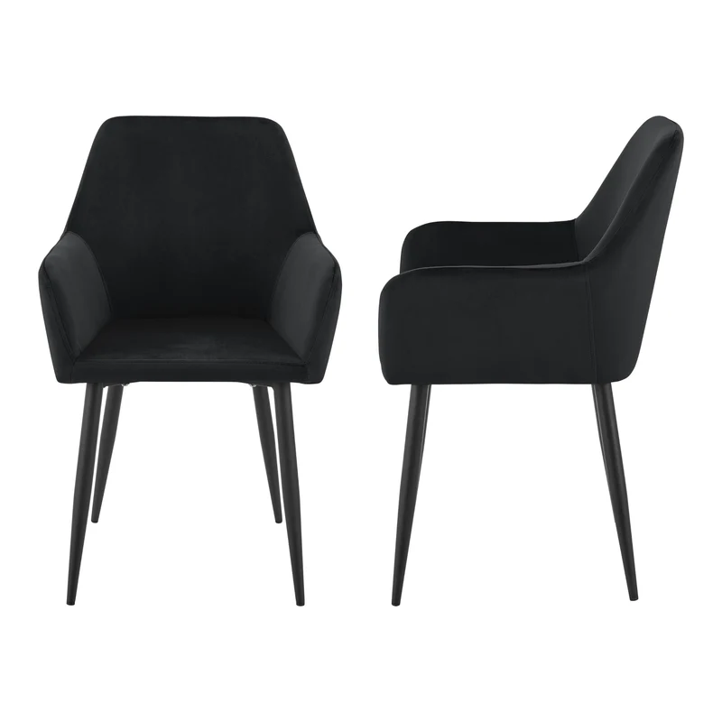 Conjunto de sillas de comedor Hollola [en.casa]