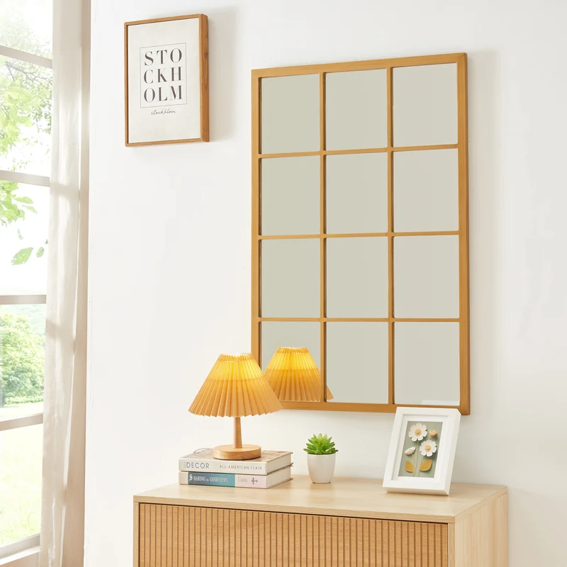 Espejo de pared Cupello 90x60cm en varios colores [en.casa]