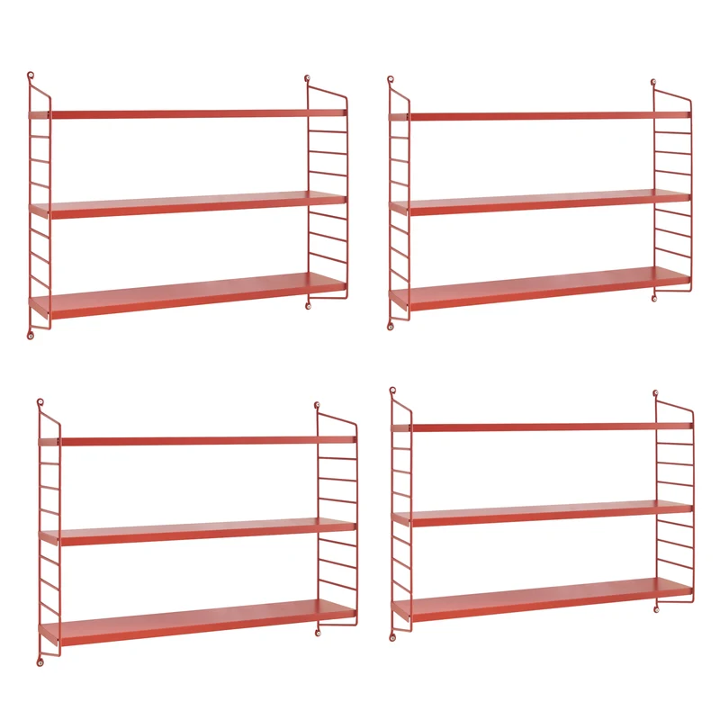 Estantería modular de pared Strängnäs [en.casa]