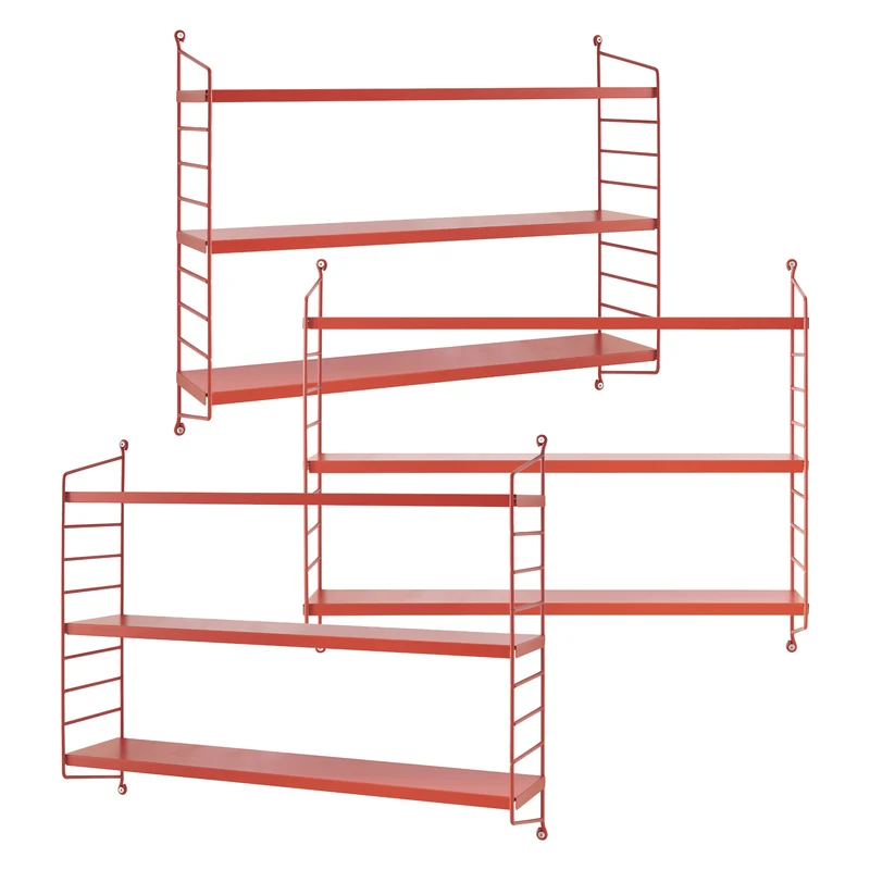 Estantería modular de pared Strängnäs [en.casa]