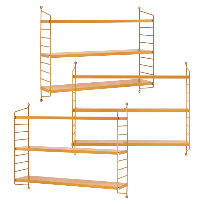 Estantería modular de pared Strängnäs [en.casa]