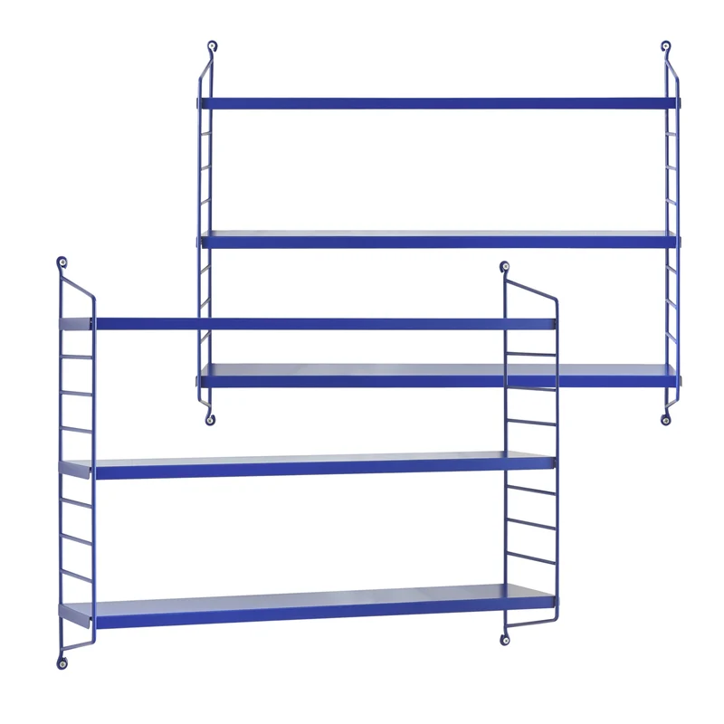 Estantería modular de pared Strängnäs [en.casa]