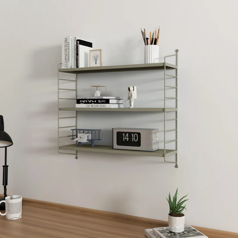 Estantería modular de pared Strängnäs [en.casa]