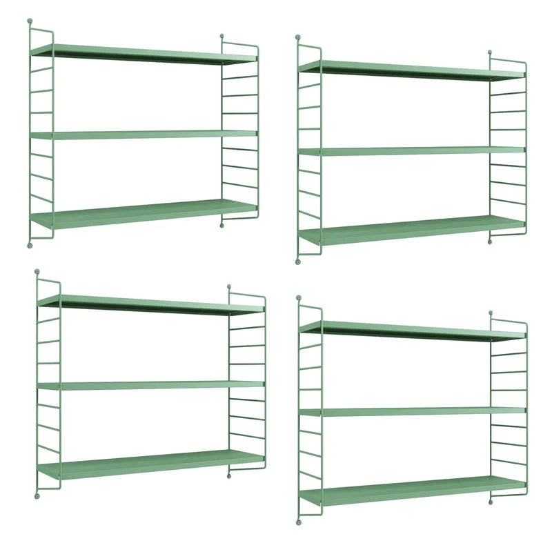 Estantería modular de pared Strängnäs [en.casa]