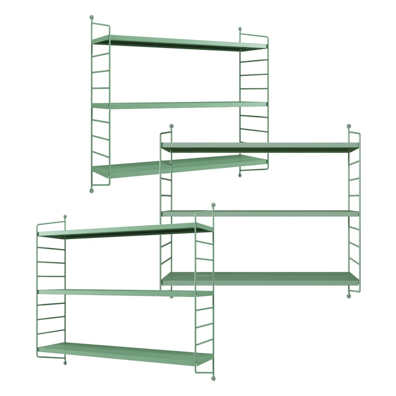 Estantería modular de pared Strängnäs [en.casa]