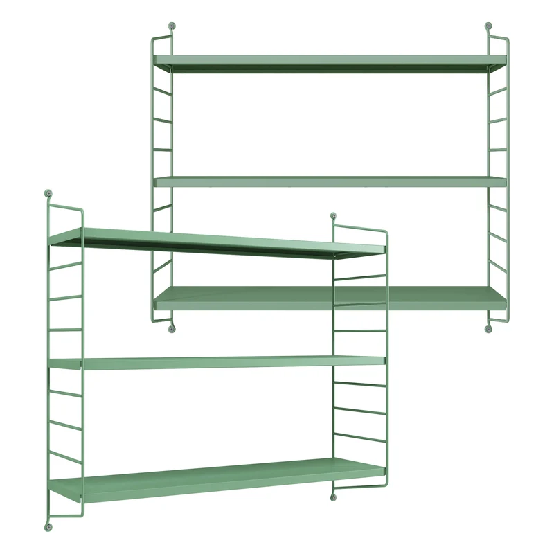 Estantería modular de pared Strängnäs [en.casa]