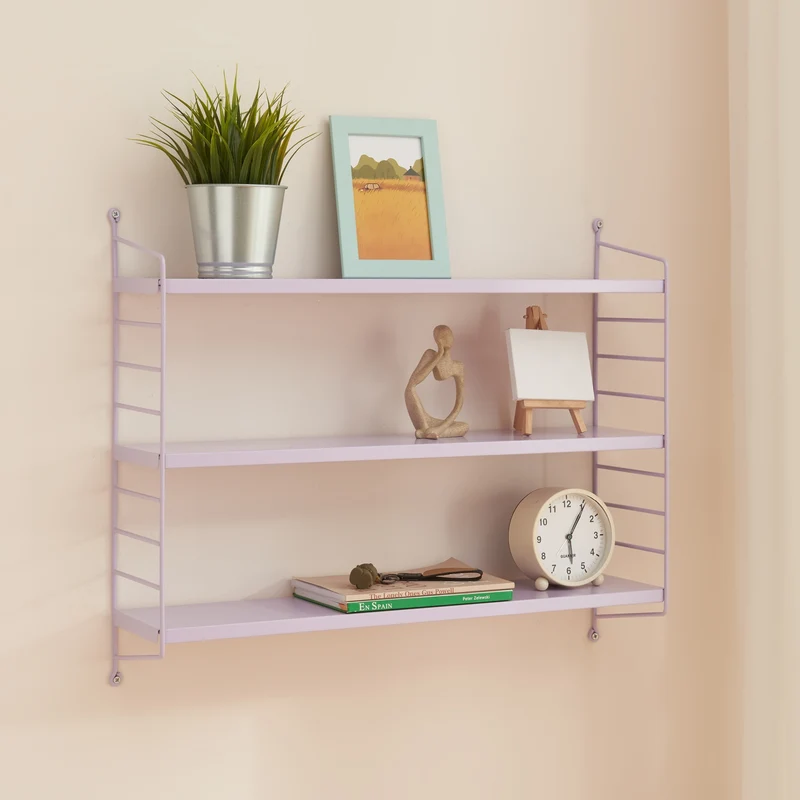 Estantería modular de pared Strängnäs [en.casa]