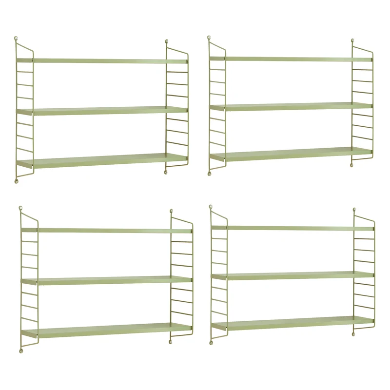 Estantería modular de pared Strängnäs [en.casa]