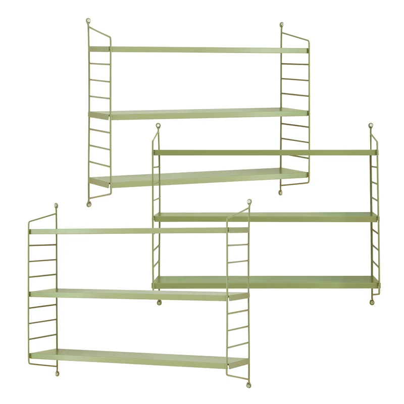 Estantería modular de pared Strängnäs [en.casa]