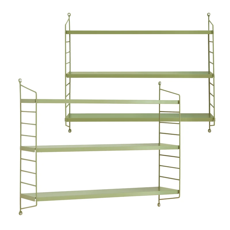 Estantería modular de pared Strängnäs [en.casa]