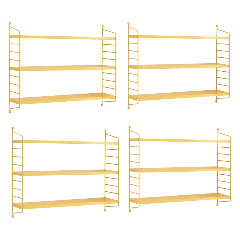 Estantería modular de pared Strängnäs [en.casa]