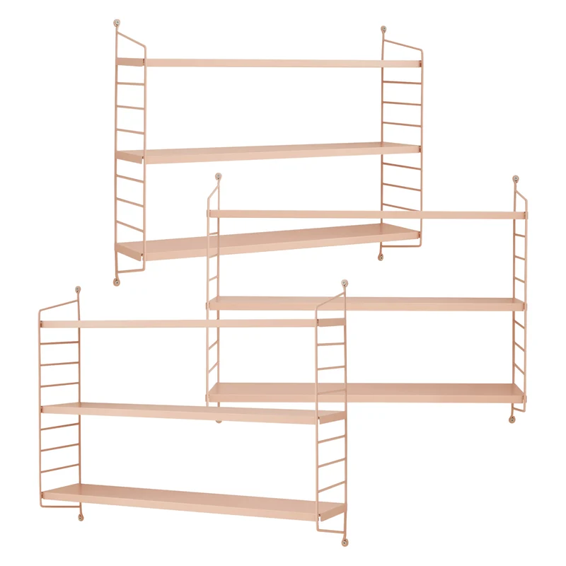 Estantería modular de pared Strängnäs [en.casa]