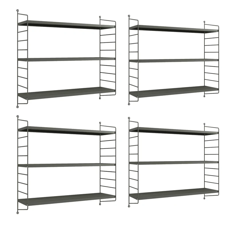 Estantería modular de pared Strängnäs [en.casa]