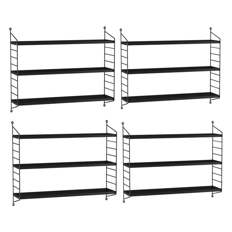 Estantería modular de pared Strängnäs [en.casa]