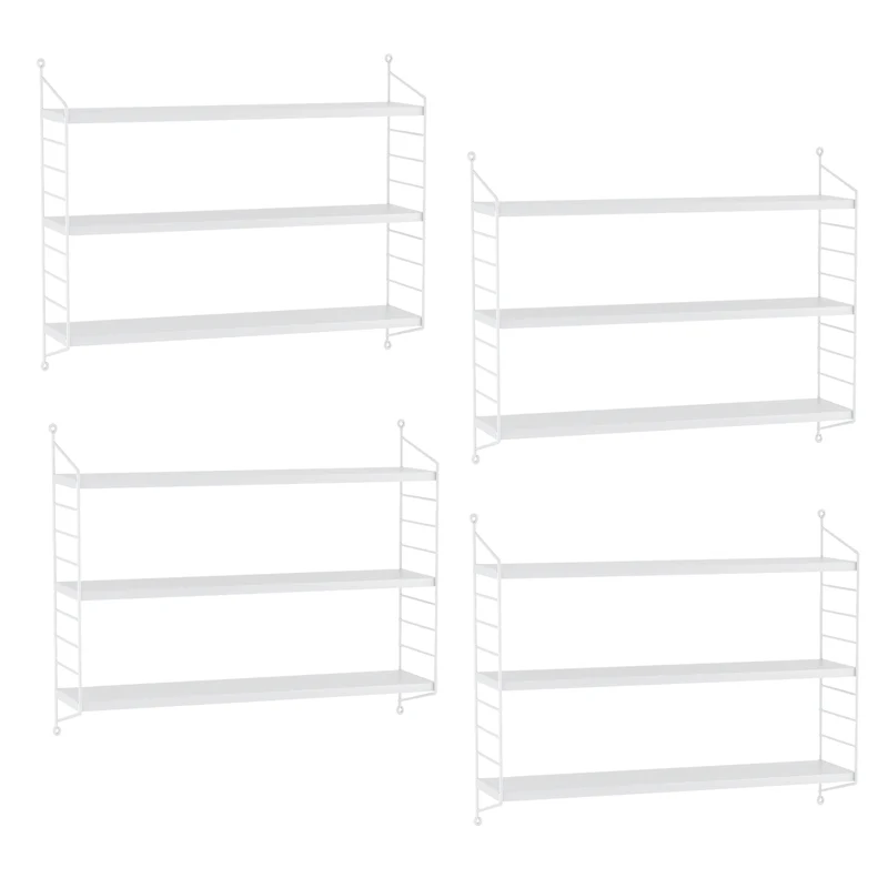 Estantería modular de pared Strängnäs [en.casa]