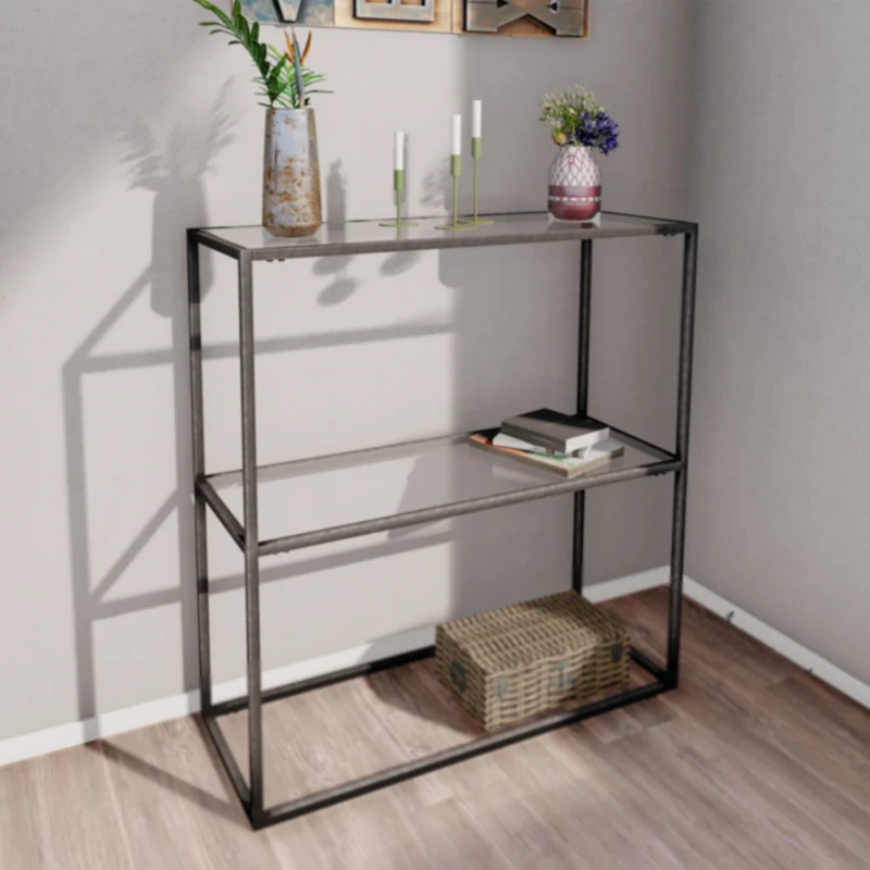 Mesa consola Konnevesi 85x80x30cm en varios colores [en.casa]