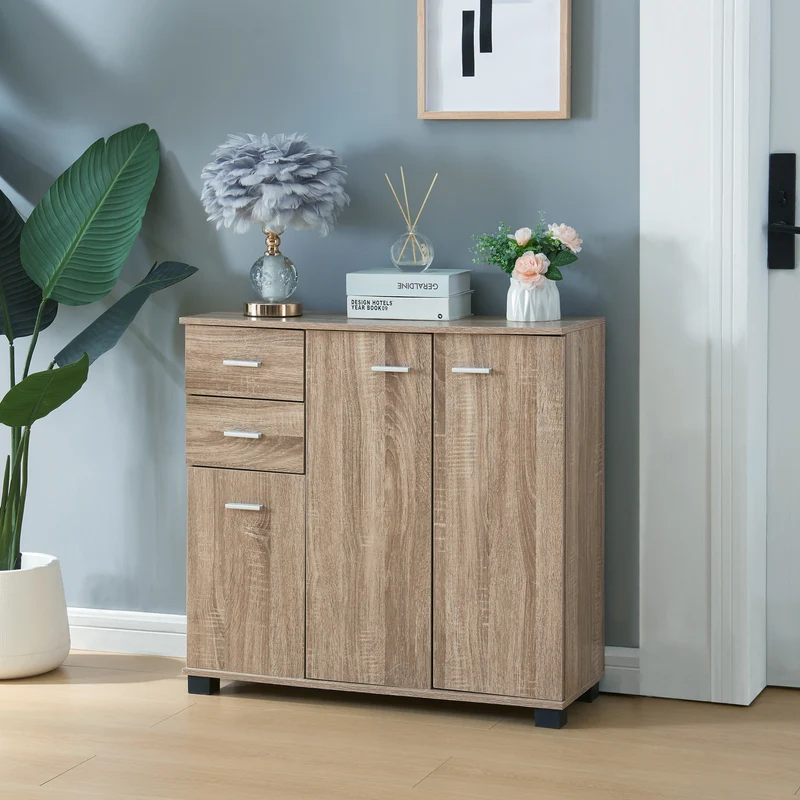 Aparador Crimla 76x80x28cm [en.casa]