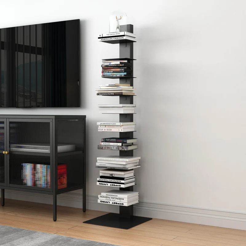 Librería Eksjö con 10 estantes 150x39x39 cm - [en.casa]