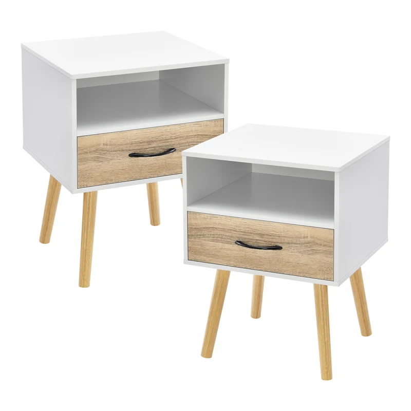 Conjunto de mesas auxiliares Gävle [en.casa]
