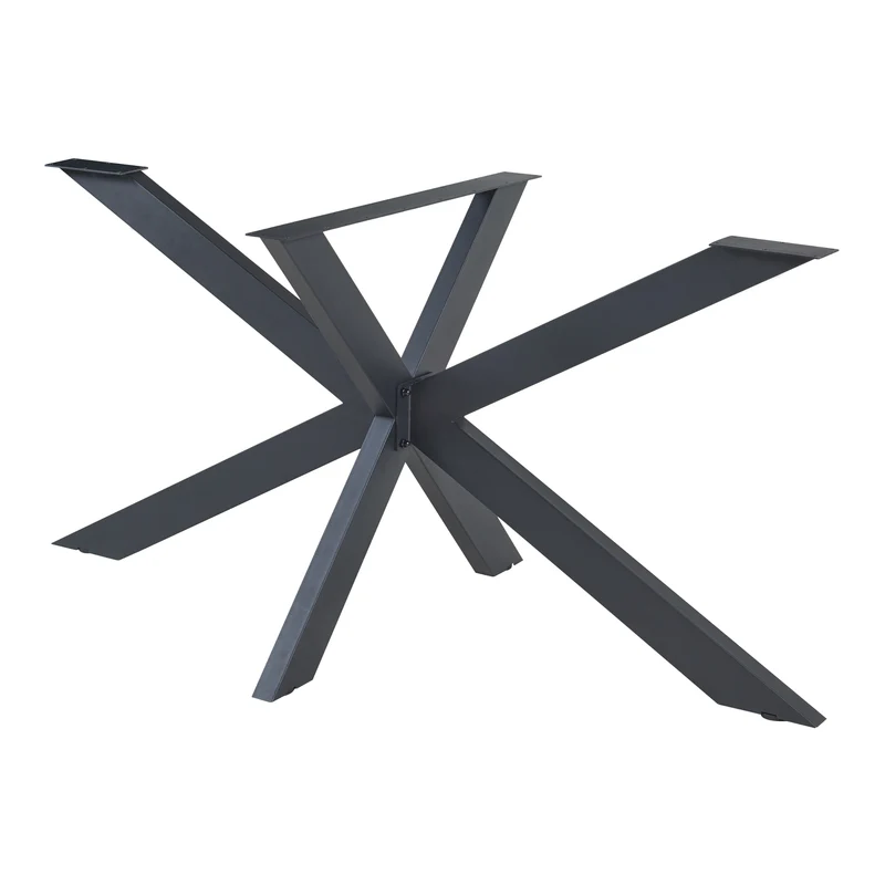 Estructura de mesa Oberau acero [en.casa]