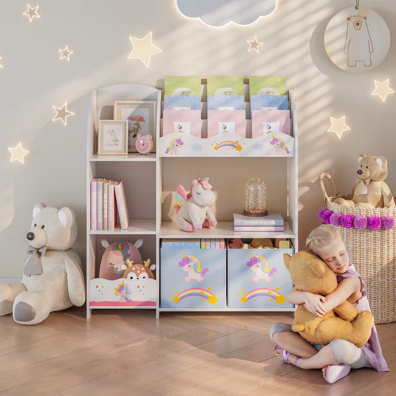 Estantería para niños Lysekil [en.casa]