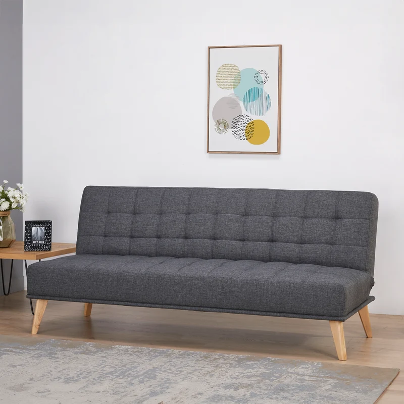 Sofá cama Pukkila 180x86x81 cm textil [en.casa]