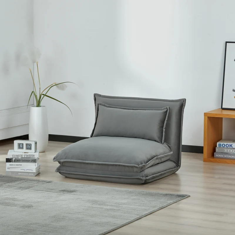 Sillón cama Umeå 59x85,5x67 cm [en.casa]
