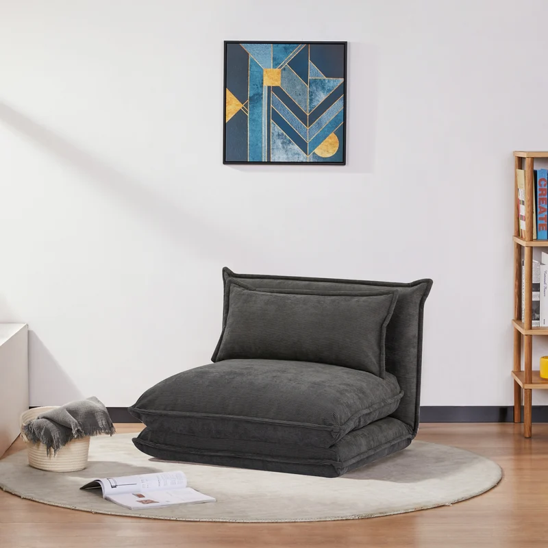 Sillón cama Umeå 59x85,5x67 cm [en.casa]