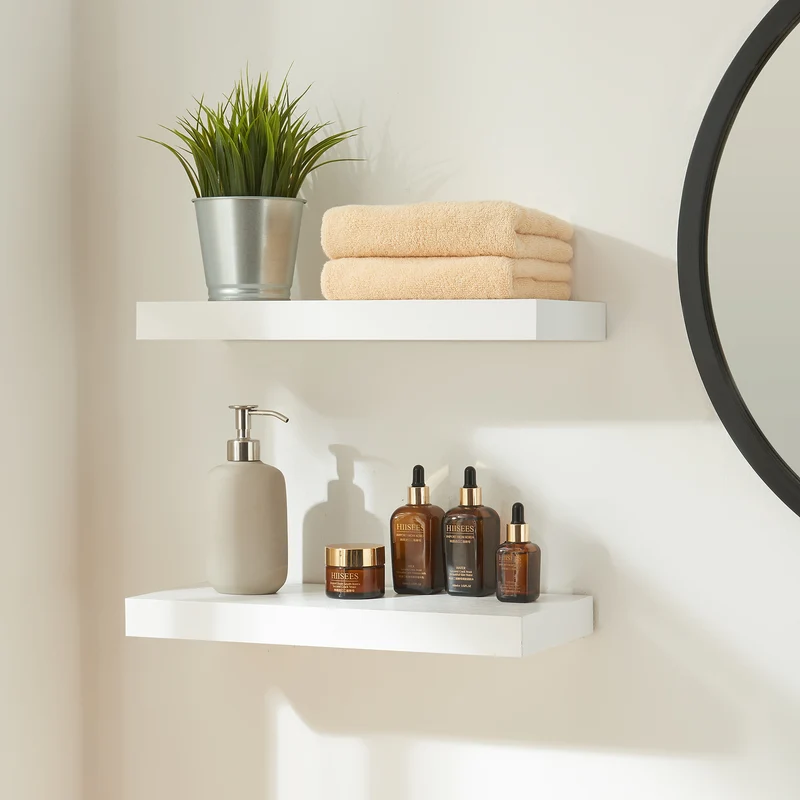 Conjunto de estantes de pared Stranda [en.casa]
