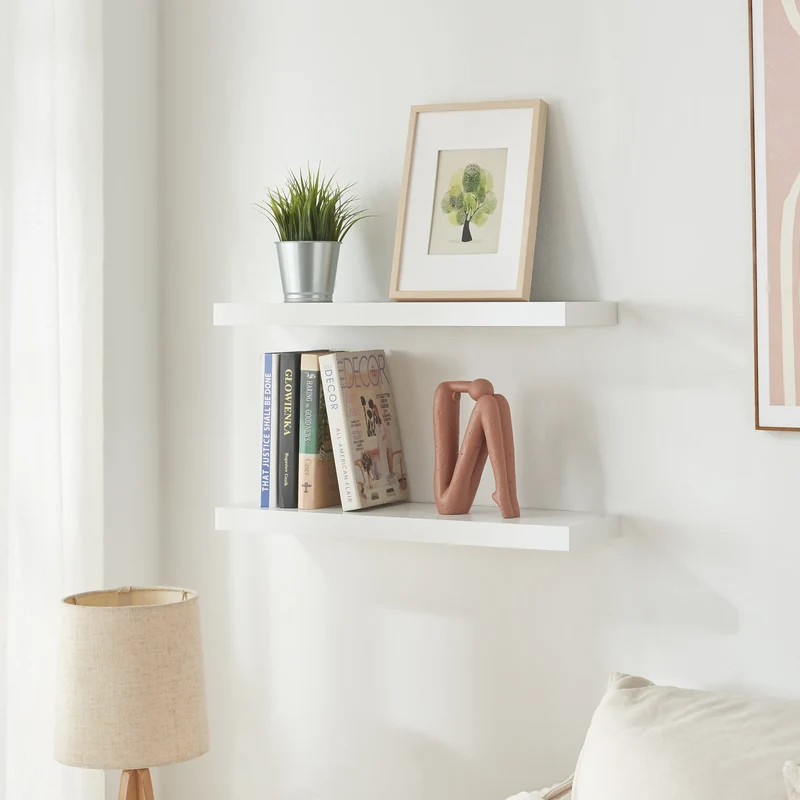 Conjunto de estantes de pared Stranda [en.casa]