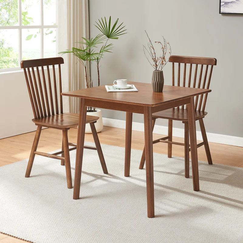 Mesa de comedor Klijori madera [en.casa]