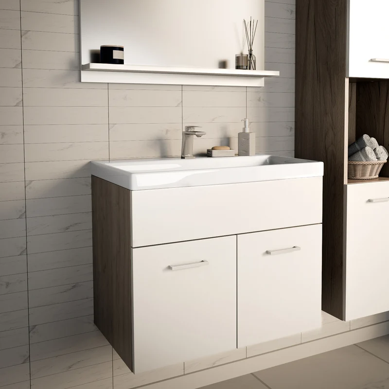 Lavabo con lavabo Krildihana [en.casa]