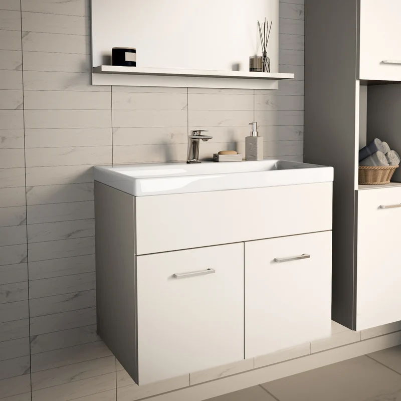 Lavabo con lavabo Krildihana [en.casa]