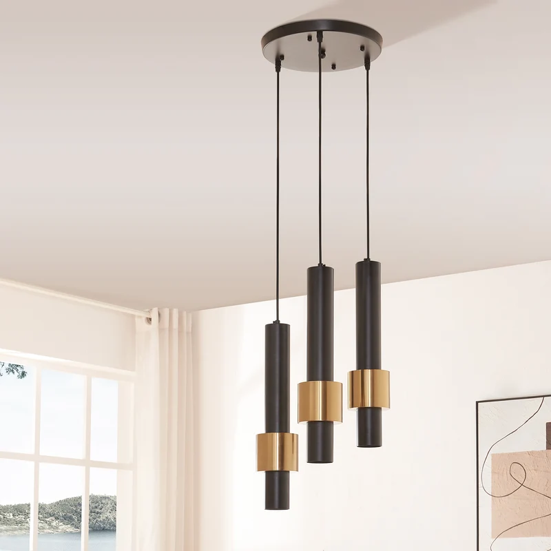 Lámpara colgante Lulled Metal [lux.pro]