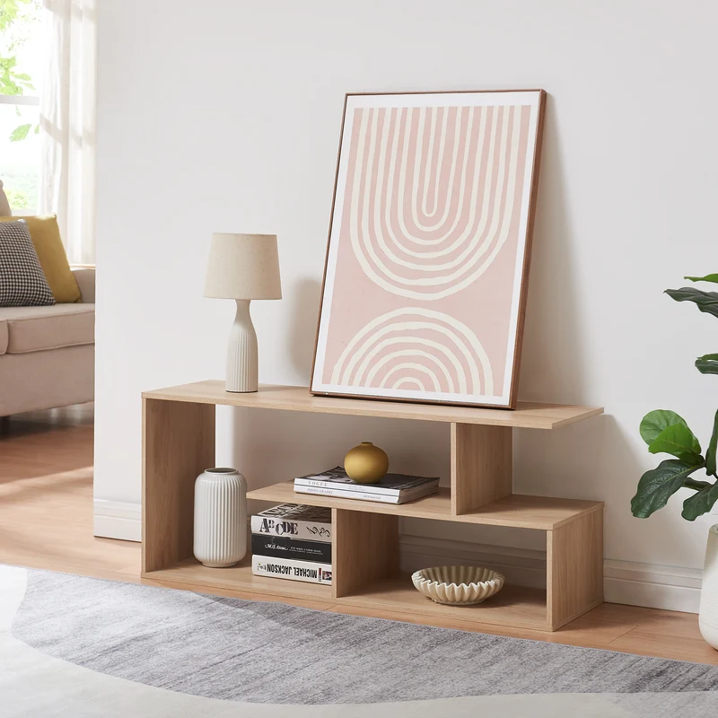 Mesa de televisión Anän 100x30x42 cm [en.casa]