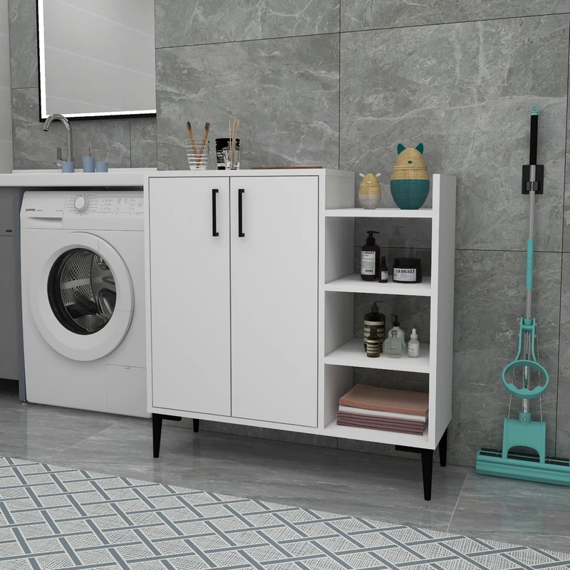 Leskar Bathroom Cabinet with Shelves