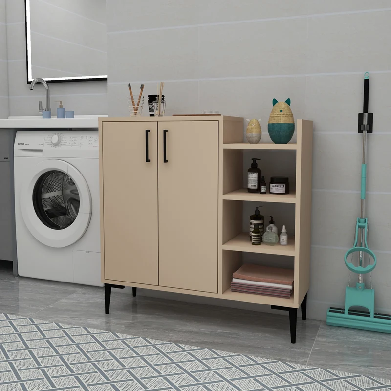Leskar Bathroom Cabinet with Shelves
